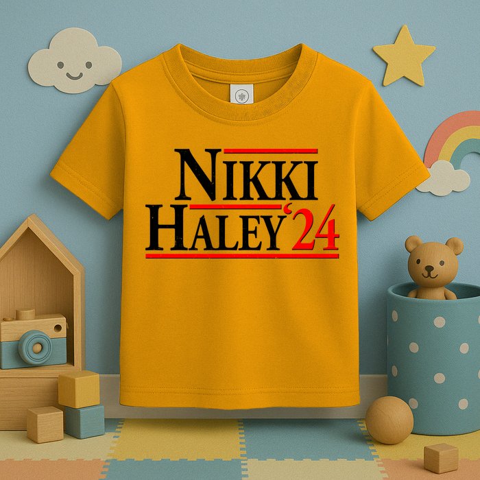 Nikki Haley 2024 For President Election Toddler T-Shirt