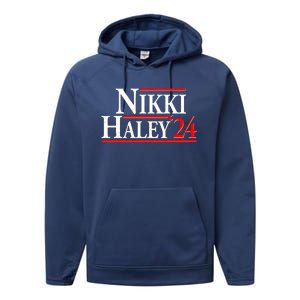 Nikki Haley 2024 For President Election Performance Fleece Hoodie