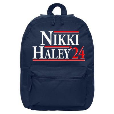 Nikki Haley 2024 For President Election 16 in Basic Backpack