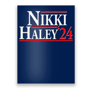 Nikki Haley 2024 For President Election Poster