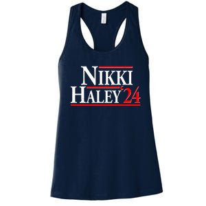 Nikki Haley 2024 For President Election Women's Racerback Tank