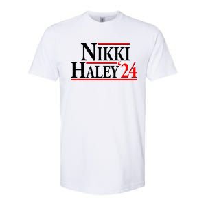 Nikki Haley 2024 For President Election Softstyle CVC T-Shirt