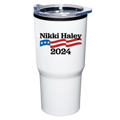 Nikki Haley 2024 For President Flag Logo Tumbler