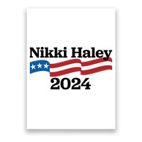 Nikki Haley 2024 For President Flag Logo Poster