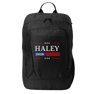 Nikki Haley 2028 American Flag Usa Flag City Backpack