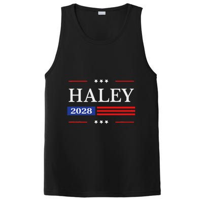 Nikki Haley 2028 American Flag Usa Flag PosiCharge Competitor Tank