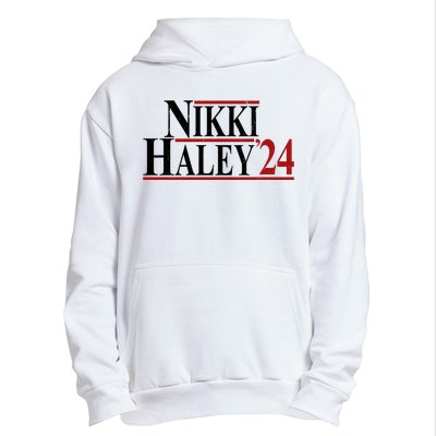 Nikki Haley 2024 Vintage Election Urban Pullover Hoodie