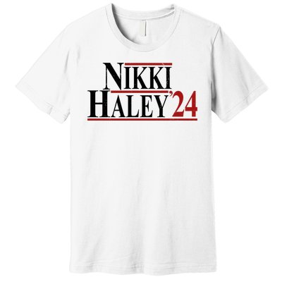 Nikki Haley 2024 Vintage Election Premium T-Shirt