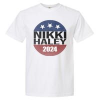 Nikki Haley 2024 Political Election Vintage Garment-Dyed Heavyweight T-Shirt