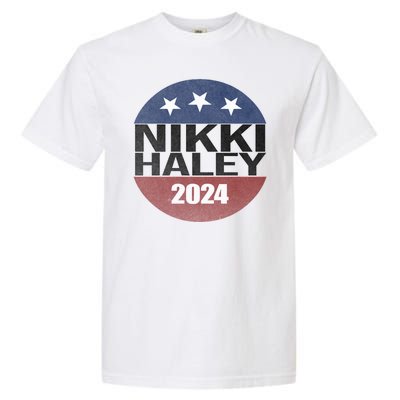 Nikki Haley 2024 Political Election Vintage Garment-Dyed Heavyweight T-Shirt