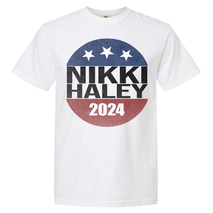 Nikki Haley 2024 Political Election Vintage Garment-Dyed Heavyweight T-Shirt