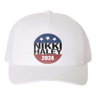 Nikki Haley 2024 Political Election Vintage Yupoong Adult 5-Panel Trucker Hat