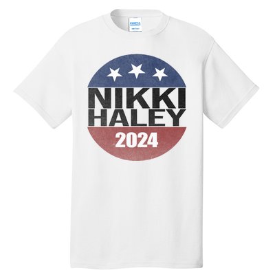 Nikki Haley 2024 Political Election Vintage Tall T-Shirt