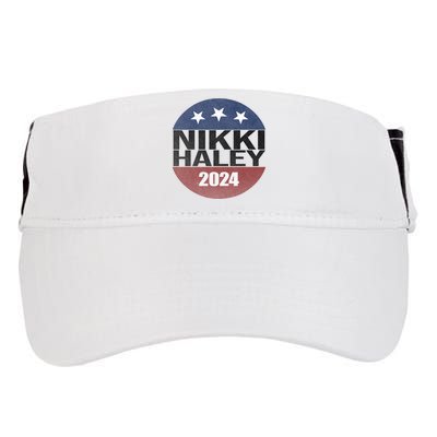 Nikki Haley 2024 Political Election Vintage Adult Drive Performance Visor