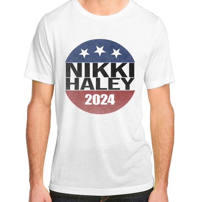 Nikki Haley 2024 Political Election Vintage Adult ChromaSoft Performance T-Shirt