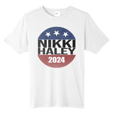 Nikki Haley 2024 Political Election Vintage Tall Fusion ChromaSoft Performance T-Shirt