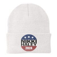 Nikki Haley 2024 Political Election Vintage Knit Cap Winter Beanie