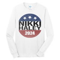 Nikki Haley 2024 Political Election Vintage Tall Long Sleeve T-Shirt