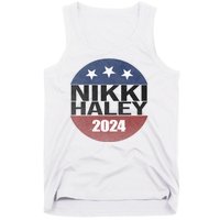 Nikki Haley 2024 Political Election Vintage Tank Top