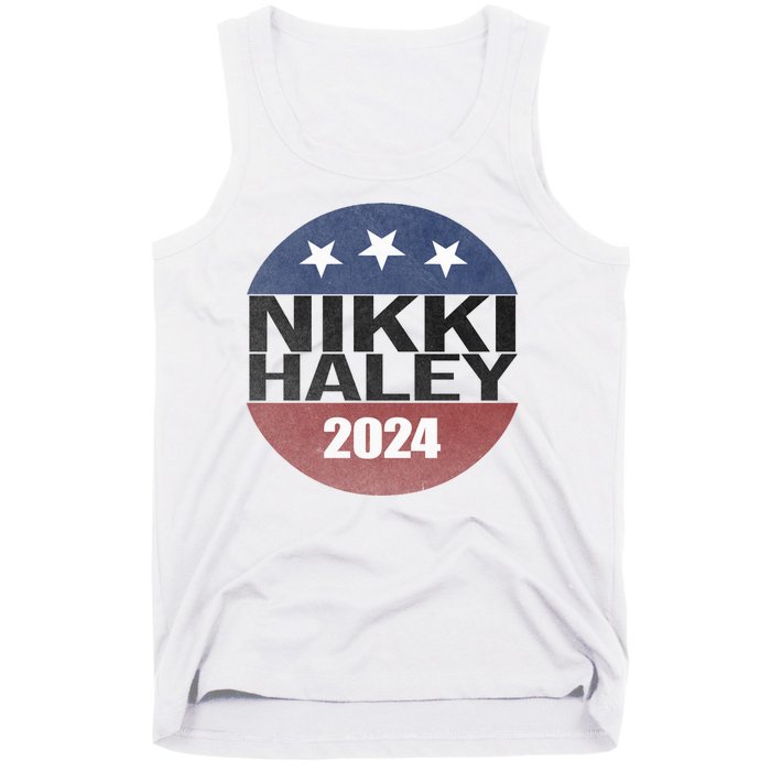 Nikki Haley 2024 Political Election Vintage Tank Top