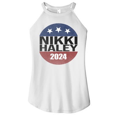 Nikki Haley 2024 Political Election Vintage Women's Perfect Tri Rocker Tank