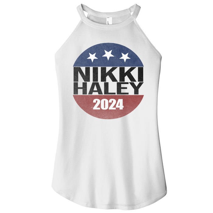 Nikki Haley 2024 Political Election Vintage Women's Perfect Tri Rocker Tank