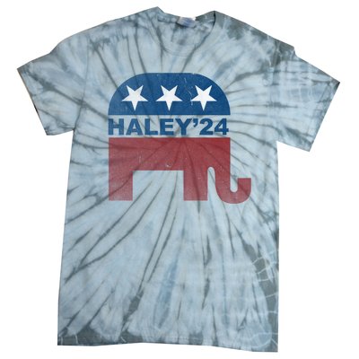 Nikki Haley 2024 For President Vintage Tie-Dye T-Shirt