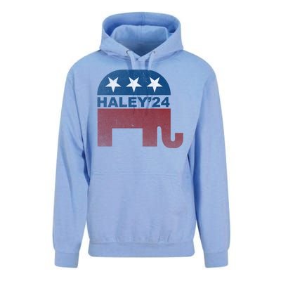 Nikki Haley 2024 For President Vintage Unisex Surf Hoodie