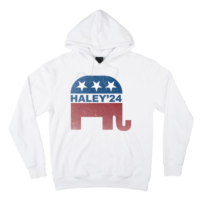 Nikki Haley 2024 For President Vintage Hoodie