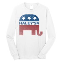 Nikki Haley 2024 For President Vintage Long Sleeve Shirt