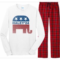 Nikki Haley 2024 For President Vintage Long Sleeve Pajama Set