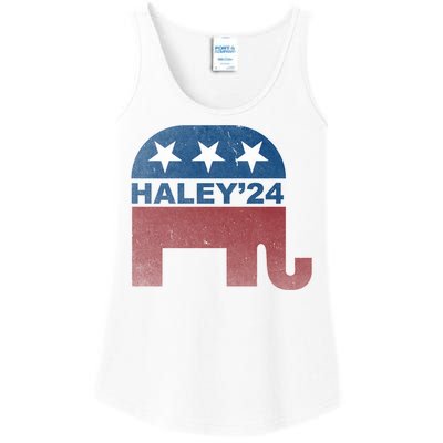 Nikki Haley 2024 For President Vintage Ladies Essential Tank