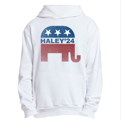 Nikki Haley 2024 For President Vintage Urban Pullover Hoodie