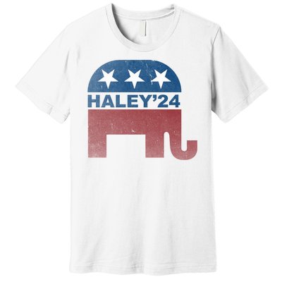 Nikki Haley 2024 For President Vintage Premium T-Shirt