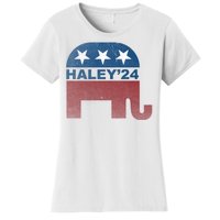 Nikki Haley 2024 For President Vintage Women's T-Shirt