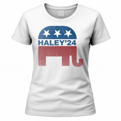 Nikki Haley 2024 For President Vintage Women's T-Shirt