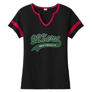 New Heights 92%Ers Ladies Halftime Notch Neck Tee