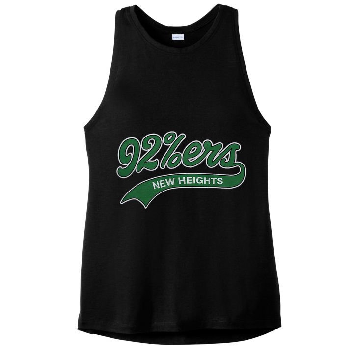 New Heights 92%Ers Ladies PosiCharge Tri-Blend Wicking Tank