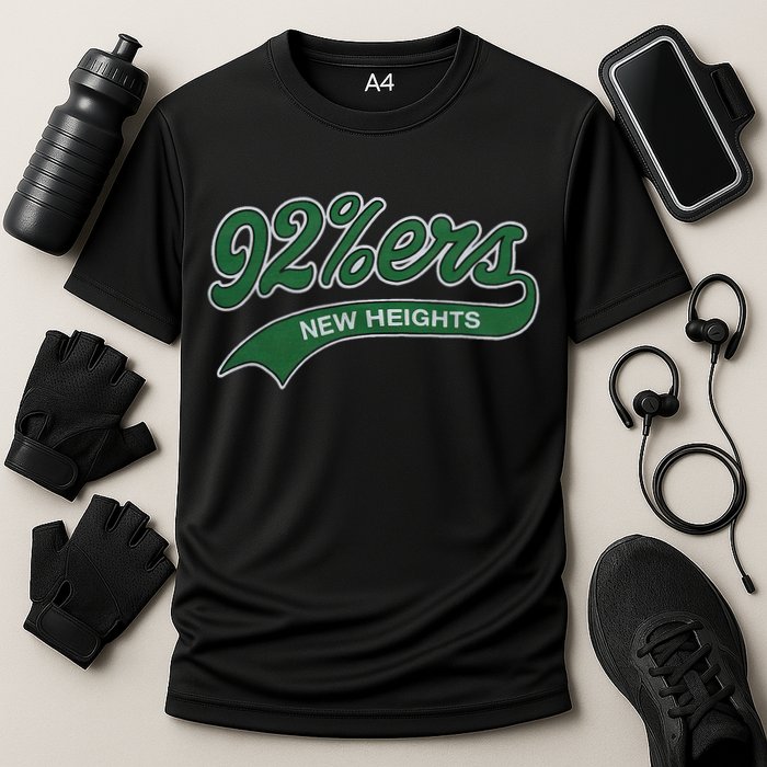New Heights 92%Ers Cooling Performance Crew T-Shirt