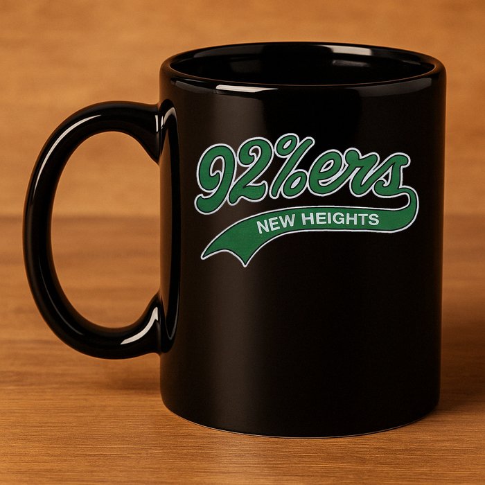 New Heights 92%Ers 11oz C Handle Ceramic Mug