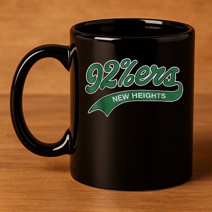 New Heights 92%Ers 11oz C Handle Ceramic Mug
