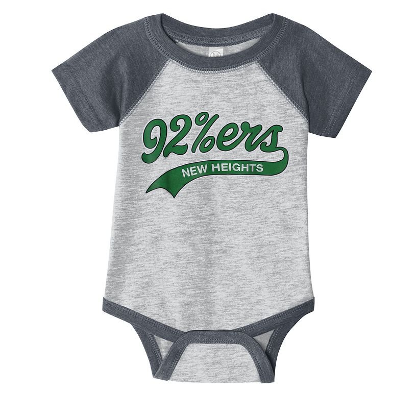 New Heights 92%Ers Infant Baby Jersey Bodysuit