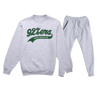 New Heights 92%Ers Premium Crewneck Sweatsuit Set