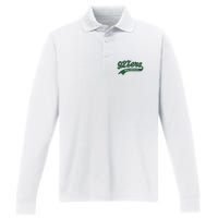 New Heights 92%Ers Performance Long Sleeve Polo