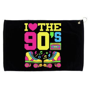 Nineties Heart 90s 1990s Fashion Theme Party Grommeted Golf Towel