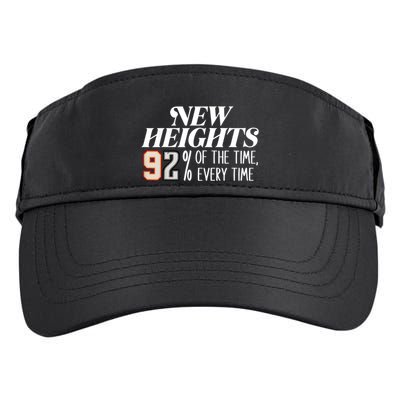 New Heights 92% Of The Time Every Time Adult Drive Performance Visor