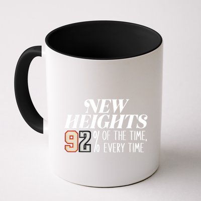 New Heights 92% Of The Time Every Time Mug