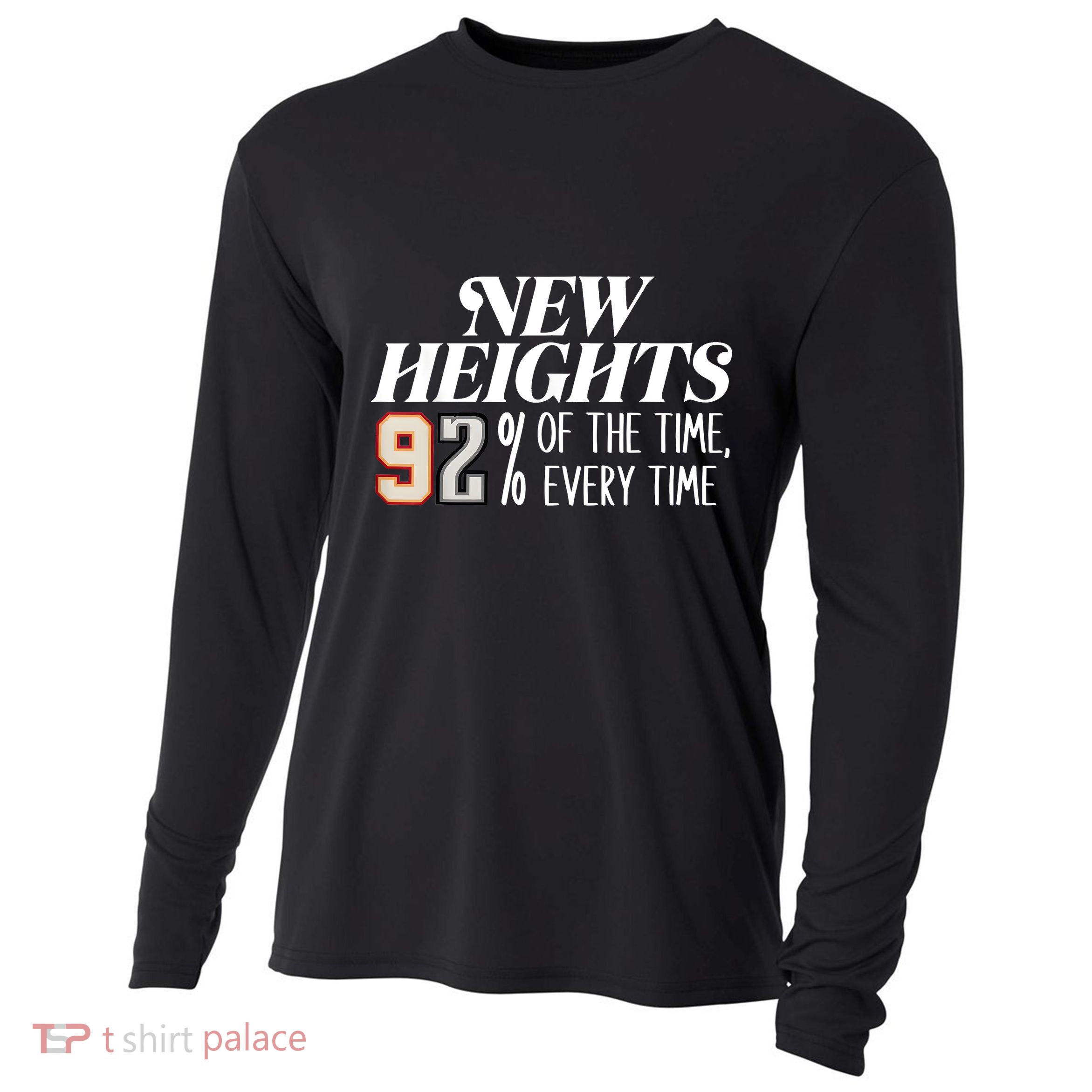 New Heights 92% Of The Time Every Time Cooling Performance Long Sleeve Crew
