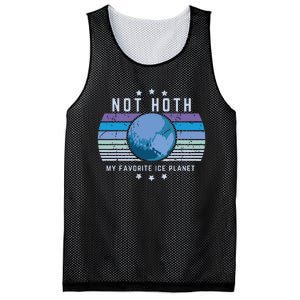 Not Hoth Alien Romance Ice Planet Graphic Mesh Reversible Basketball Jersey Tank