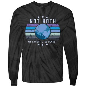 Not Hoth Alien Romance Ice Planet Graphic Tie-Dye Long Sleeve Shirt